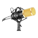 Microfone  Andowl Bm-800 Unidirecional Profissional Preto 