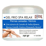 Gel Frio Spa Relax Para Piernas Cansadas/varices 250 Gr
