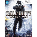 Juego Call Of Duty World At War Nintendo Wii (físico) Ntsc-us