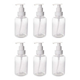 Set X 6 Dispenser De Alcohol En Gel Plastico  C/dosificador 