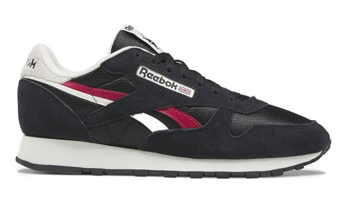 Reebok Zapatillas Hombre - Classic Leather Blk-chlk-fl.rd