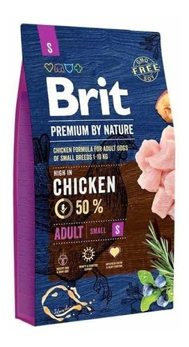 Brit Premium By Nature Chicken Adult Small 3kg