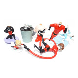 Figuras Los Increibles Mcdonalds  Set 7 Personajes  