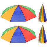 Patikil Sombrero Paraguas, Paquete De 4 Gorros Plegables Par