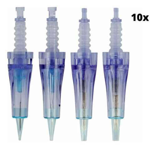 Cartucho Dermapen 1 Ponta 1 Agulha De Encaixe 10 Unidades