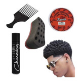 Kit Nudread 3 + Laque Fixador Cabelo Afro Cachos