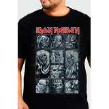 Camiseta Iron Maiden Ten Eddies Consulado Do Rock Oficial 
