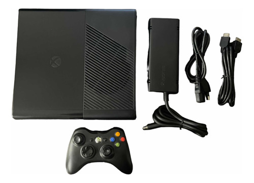 Xbox 360 Super Slim 4gb Controle Fonte Game Microsoft