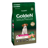 Ração Golden Sel Natural Mini Bits Cão Filhote Peq Frango3kg