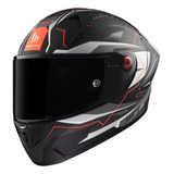 Casco Integral De Carbono Mt Kre Kraker Ff103 C5 Rojo 