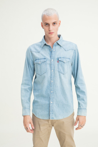 Camisa Hombre Levi's Classic Western Stone Wash