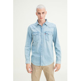 Camisa Hombre Levi's Classic Western Stone Wash
