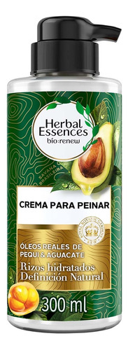 Crema P Peinar Rizos Herbal Essences Nutre E Hidrata 300 Ml