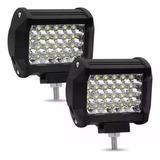 Par Faros 24 Led 4x2 Auxiliar Dually Con Estrobo Rmb