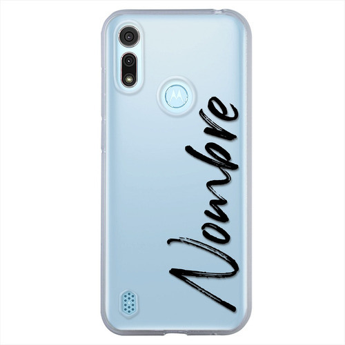 Funda Para Motorola Antigolpes Personalizada Con Tu Nombre