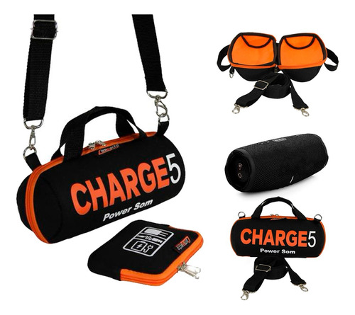 Capas Capinha Case P/ Som Jbl Charge 4 - Com Capa Assessório