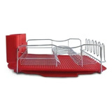 Escurridor Para Trastes Chef's Toolz Rojo