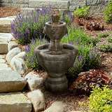 Fuente De Agua Al Aire Libre, Fuente De Cabeza De Leon De 2