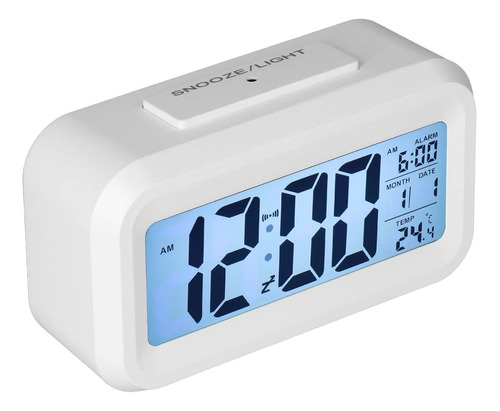 Reloj Despertador Temperatura Led Inteligente Alarma Digital