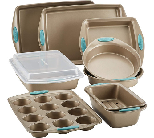 Set De Moldes Para Hornear Repostería 10 Piezas Rachael Ray