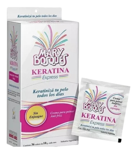 Tratamiento Keratina Express - Pouch X 36 U.