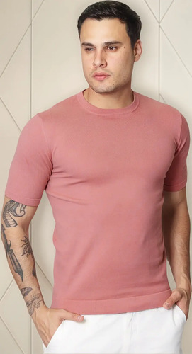 Playera Casual De Hombre Mod. A41454a Marca Bobois®