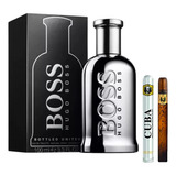 Hugo Boss Bottled United Edt 100ml Cab+perfume Cuba 35ml