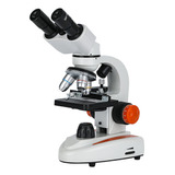 Microscopio Biológico Binocular 40x-2000x For Regalo De