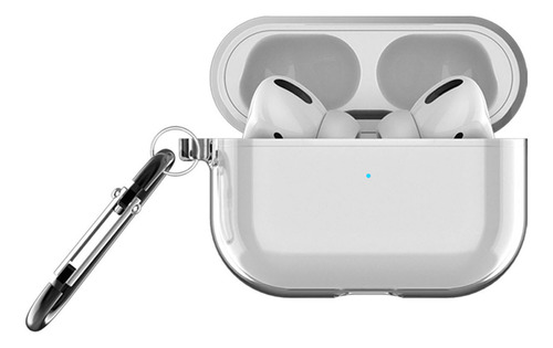 Funda Case Transparente De Semirrigida Para AirPods Pro