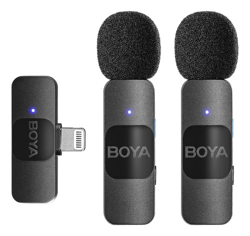 Micrófono Inalámbrico Profesional Dual Boya By-v2 iPhone
