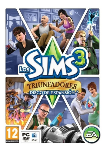 Los Sims 3 Triunfadores Juego Pc Original Fisico