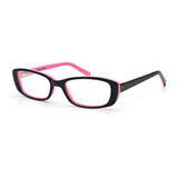 Armazón Lentes Infinit Niños Frances Negro Brillo Fucsia