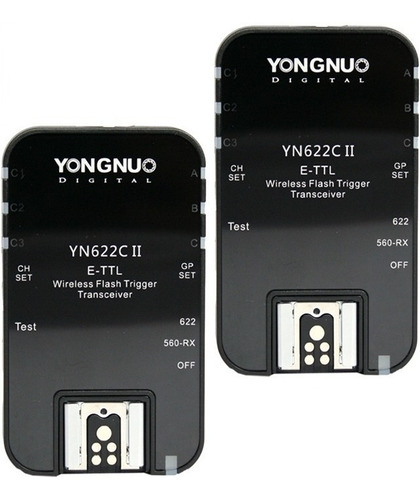 Par De Radios Yongnuo Yn-622 C Version Ii Ttl Para Eos Canon