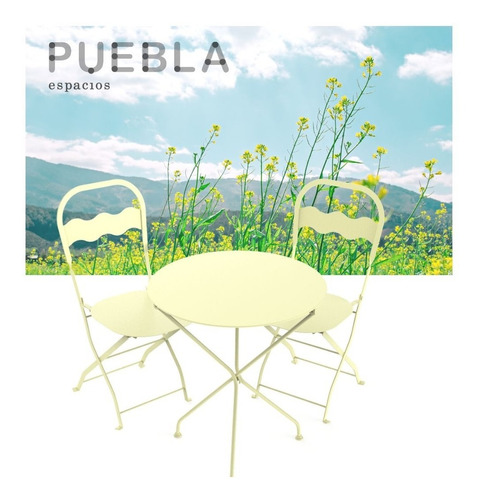 Juego De Mesa Y Sillas Plegables, Estilo Cervecera