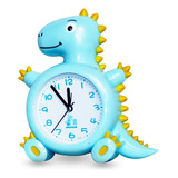 Reloj Despertador Beaulook Para Niños, Analógico, Dinosaurio