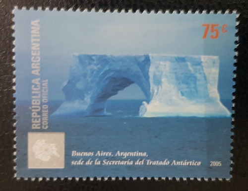 2005 Antártida Tempano- Argentina Mnh