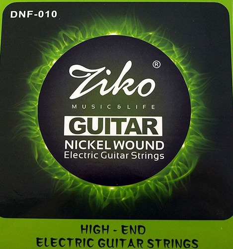 Encordado Para Guitarra Eléctrica Ziko Dnf-010 (10-46)