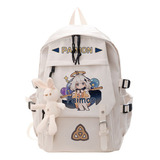 Mochila Genshin Impact Para Anime, Cosplay, Klee Hu Tao Xiao