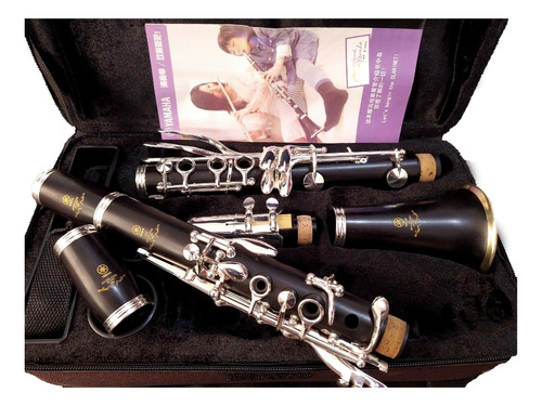 Clarineta Yamaha Ycl-650 Ébano Madeira Original Ebano Ycl