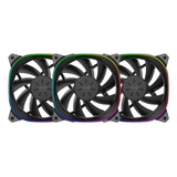 Kit 3 Ventiladores Gamer In Win Sirius Extreme Ase120 120mm Led Rgb