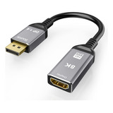 Yiwentec Displayport 1.4 A Hdmi 2.1 Ultra Hd 8k Cable Macho