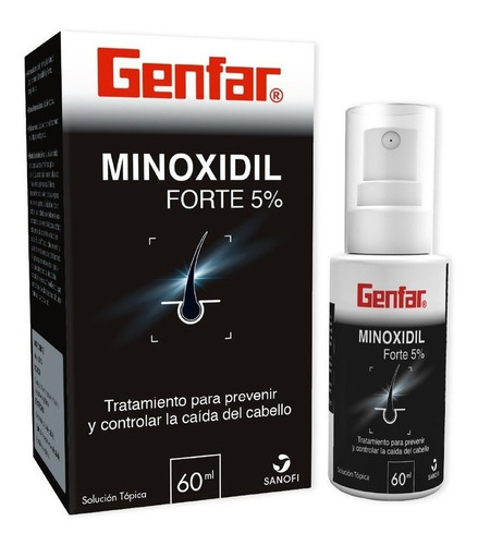 Minoxidil Forte 5% Fco X 60 Ml