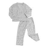 Pijama Para Niños Termica Suave Calida Silver 3-4 Y 5-6 Años