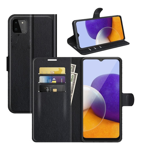 Estuche Funda Agenda Para Samsung Galaxy A22 5g Flip Cover