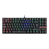 Teclado Gamer Redragon Kumara K552rgb Switch Rojo Espanol 