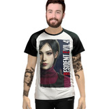 Playera Resident Evil 4 Remake Blanca Ranglan 4 Diseños Disp