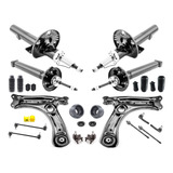 Kit Amortiguadores Bieletas Horquillas Bases Vw Gol 08-20