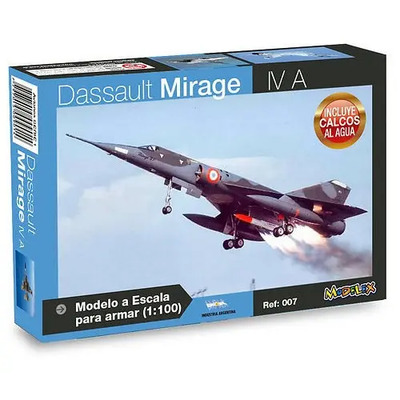 Amd Mirage Iv A Maqueta Para Armar De Avión (1\u002F125) Modelex | MercadoLibre