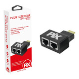 Par De Extensor De Cabo Hdmi 20 Metros Passivo Utp Rj45