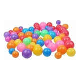 Set 25 Pelotas Plásticas De Piscina Colores Niños